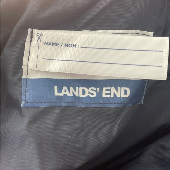 Lands’ End Kids Squall Snow Pants Waterproof Insulated Iron Knee size 10 blue - Picture 10 of 13